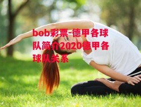 bob彩票-德甲各球队简介2020德甲各球队关系